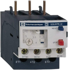 Schneider Electric - 7 to 10 Amp, 690 VAC, Thermal IEC Overload Relay - Trip Class 10A, For Use with LC1D09 and LC1D38 - Caliber Tooling