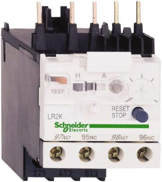 Schneider Electric - 60 to 100 Amp, 1,000 VAC, Thermal IEC Overload Relay - Trip Class 10, For Use with LC1F115 and LC1F185 - Caliber Tooling