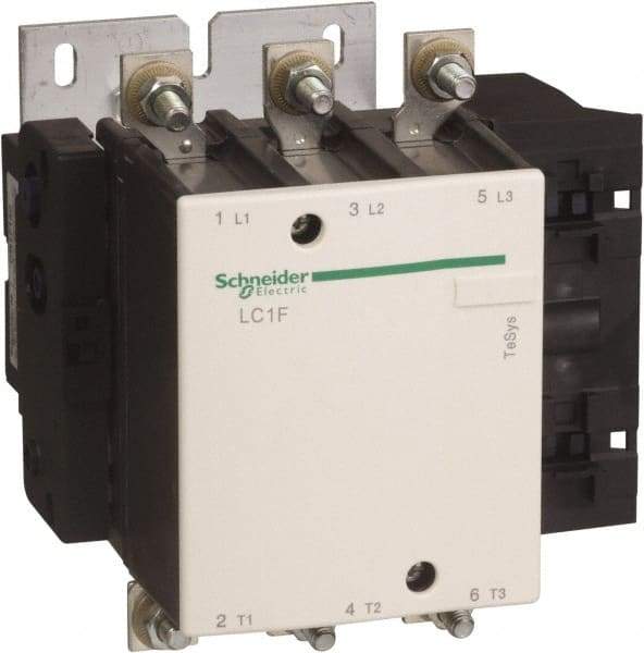 Schneider Electric - 3 Pole, 120 Coil VAC, 115 Amp at 440 VAC, Nonreversible IEC Contactor - Bureau Veritas, CCC, CSA, DNV, EN/IEC 60947-1, EN/IEC 60947-4-1, GL, JEM 1038, LROS, RINA, RMRoS, RoHS Compliant, UL Listed - Caliber Tooling