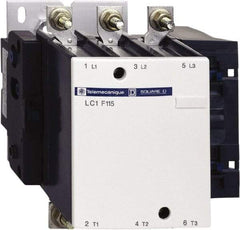 Schneider Electric - 3 Pole, 115 Amp at 440 VAC and 200 Amp at 440 VAC, Nonreversible IEC Contactor - Bureau Veritas, CCC, CSA, DNV, EN/IEC 60947-1, EN/IEC 60947-4-1, GL, JEM 1038, LROS, RINA, RMRoS, RoHS Compliant, UL Listed - Caliber Tooling