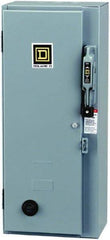 Square D - 3 Pole, 600 VAC, 18 Continuous Amp, 3 hp and 5 hp hp, Enclosed NEMA Combination Starter - NEMA 1, RoHS Compliant - Caliber Tooling