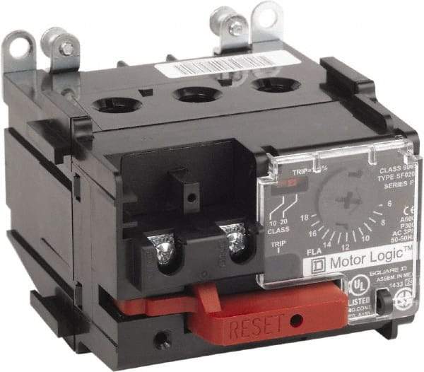 Square D - NEMA Size 0, 600 VAC, Thermal NEMA Overload Relay - For Use with Motor Logic - Caliber Tooling