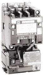 Square D - 24 Coil VAC at 60 Hz, 27 Amp, NEMA Size 1, Nonreversible Open Enclosure NEMA Motor Starter - 3 Phase hp: 10 at 460 VAC, 10 at 575 VAC, 7-1/2 at 200 VAC, 7-1/2 at 230 VAC - Caliber Tooling