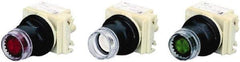 Schneider Electric - 30mm Mount Hole, Extended Straight, Pushbutton Switch Only - Momentary (MO) - Caliber Tooling