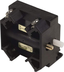 Schneider Electric - 2NC, 3 Amp, Electrical Switch Contact Block - 115 VDC and 240 VAC, Screw Terminal, 1.18 Inch Hole, 30mm Hole - Caliber Tooling