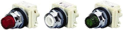 Schneider Electric - 30mm Mount Hole, Extended Straight, Pushbutton Switch Only - Round, Momentary (MO), Weatherproof, Dust and Oil Resistant - Caliber Tooling