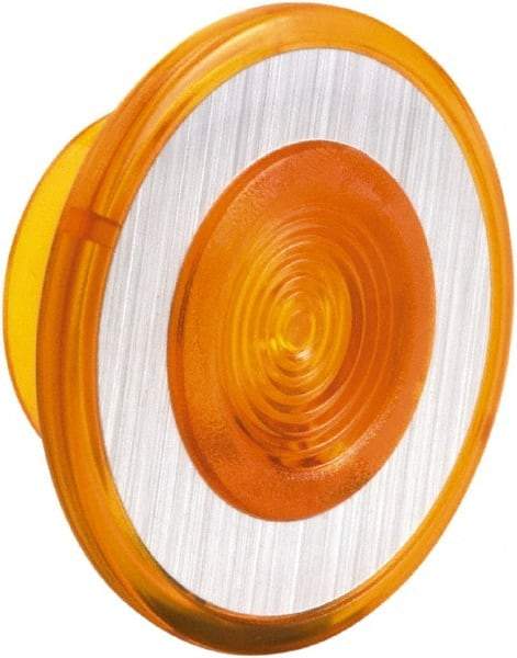 Schneider Electric - Pushbutton Switch Push-Pull Knob - Amber, Round Button, Nonilluminated - Caliber Tooling