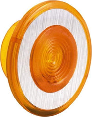 Schneider Electric - Pushbutton Switch Push-Pull Knob - Amber, Round Button, Nonilluminated - Caliber Tooling