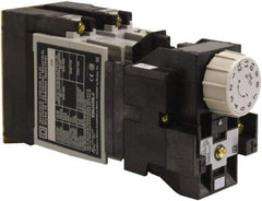 Square D - Time Delay Relay - 5 & 10 Contact Amp, 110 VAC at 50 Hz & 120 VAC at 60 Hz - Caliber Tooling