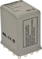 Square D - Electromechanical Plug-in General Purpose Relay - 1 Amp at 240 VAC, 4PDT, 24 VDC - Caliber Tooling