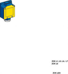 Telemecanique Sensors - 3.7 Inch Long, Metal Body, Limit Switch Body - For Use with ZCKD02, ZCKD029, ZCKD05, ZCKD06, ZCKD08, ZCKD10, ZCKD109, ZCKD15, ZCKD16, ZCKD17, ZCKD21, ZCKD219, ZCKD23, ZCKD239, ZCKD41, ZCKD59, ZCKD81, ZCKD91 - Caliber Tooling