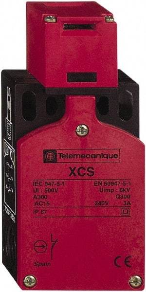 Telemecanique Sensors - 3NC Configuration, Multiple Amp Level, Plastic Key Safety Limit Switch - 52mm Wide x 30mm Deep x 115mm High, IP67 Ingress Rating - Caliber Tooling