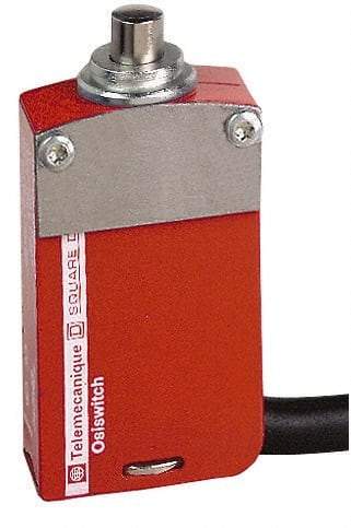 Telemecanique Sensors - NO/2NC Configuration, Multiple Amp Level, Metal Plunger Safety Limit Switch - 2m Cable Length, 30mm Wide x 16mm Deep x 60mm High, IP66, IP67, IP68 Ingress Rating - Caliber Tooling