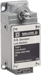 Square D - DPST, 2NC, 600 Volt Screw Terminal, Rotary Spring Return Actuator, General Purpose Limit Switch - 1, 2, 4, 12, 13 NEMA Rating, IP67 IPR Rating - Caliber Tooling