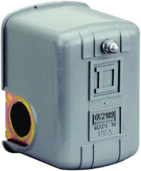 Square D - 1 and 3R NEMA Rated, 16 to 22 psi, Electromechanical Pressure and Level Switch - Adjustable Pressure, 230 VAC, L1-T1 Terminal, For Use with Square D Pumptrol - Caliber Tooling