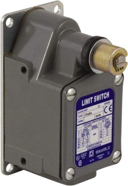 Square D - 3PDT, NC/NO, 600 VAC, Screw Terminal, Rotary Head Actuator, General Purpose Limit Switch - 1, 2, 4, 12, 13 NEMA Rating, IP65, IP66, IP67 IPR Rating - Caliber Tooling