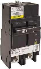 Square D - 50 Amp, 240 VAC, 2 Pole, Bolt On Miniature Circuit Breaker - 8-2 AWG - Caliber Tooling