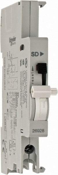 Schneider Electric - Circuit Breaker Alarm Switch - 12-125 VDC, 12-277 VAC Control Voltage, Use with C120 Protective Devices, C60 Protective Devices, N40 Protective Devices - Caliber Tooling