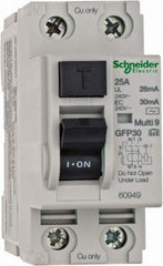 Schneider Electric - 25 Amp, 240 VAC, 2 Pole, Residual Current Device - Caliber Tooling