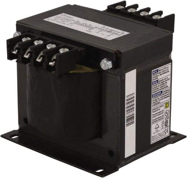 Square D - 1 Phase, 500 VA, Control Transformer - 239°F Temp Rise - Caliber Tooling