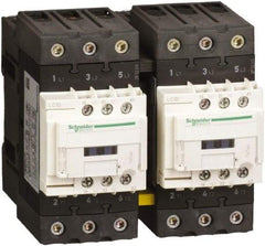 Schneider Electric - 3 Pole, 200 Coil VAC at 50/60 Hz, 500 Amp at 440 VAC, Reversible IEC Contactor - 1 Phase hp: 3 at 115 VAC, 7.5 at 230/240 VAC, 3 Phase hp: 15 at 200/208 VAC, 15 at 230/240 VAC, 40 at 460/480 VAC, 40 at 575/600 VAC - Caliber Tooling