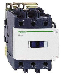 Schneider Electric - 3 Pole, 120 Coil VAC at 50/60 Hz, 80 Amp at 440 VAC, Nonreversible IEC Contactor - Bureau Veritas, CCC, CSA, CSA C22.2 No. 14, DNV, EN/IEC 60947-4-1, EN/IEC 60947-5-1, GL, GOST, LROS, RINA, RoHS Compliant, UL 508, UL Listed - Caliber Tooling