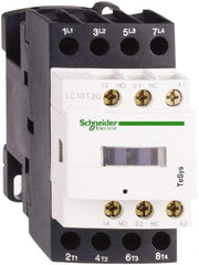 Schneider Electric - 4 Pole, 24 Coil VDC, 32 Amp at 440 VAC, Nonreversible IEC Contactor - Bureau Veritas, CCC, CSA, CSA C22.2 No. 14, DNV, EN/IEC 60947-4-1, EN/IEC 60947-5-1, GL, GOST, LROS, RINA, UL 508, UL Listed - Caliber Tooling