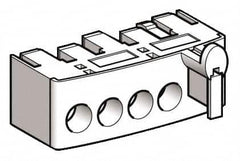 Schneider Electric - Starter Control Terminal Block - For Use with LU2BA0, LU2BB0, LU2MB0, LU6MB0, TeSys U - Caliber Tooling