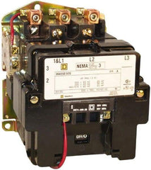 Square D - 3 Pole, 208 Coil VAC at 60 Hz, 90 Amp NEMA Contactor - Open Enclosure, 60 Hz at 208 VAC - Caliber Tooling