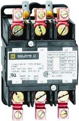 Square D - 3 Pole, 40 Amp Inductive Load, 277 Coil VAC at 60 Hz, Definite Purpose Contactor - Phase 1 and Phase 3 Hp:  10 at 230 VAC, 20 at 460 VAC, 25 at 575 VAC, 3 at 115 VAC, 7.5 at 230 VAC, 50 Amp Resistive Rating, CE, CSA, UL Listed - Caliber Tooling