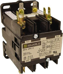 Square D - 4 Pole, 20 Amp Inductive Load, Definite Purpose Contactor - 30 Amp Resistive Rating - Caliber Tooling