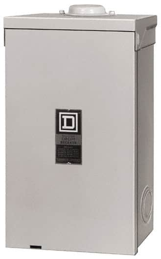 Square D - Circuit Breaker Enclosure - Use with 15-100A FAL/FHL/FCL Circuit Breaker - Caliber Tooling