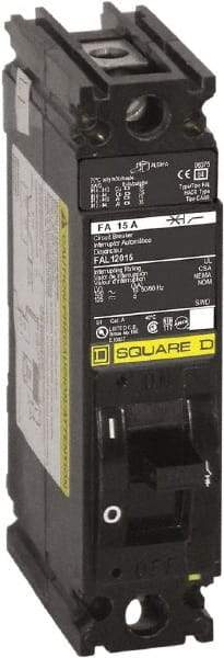 Square D - 20 Amp, 125 VDC, 277 VAC, 1 Pole, Individually Mounted Molded Case Circuit Breaker - Thermal Magnetic Trip, 18 kA at 480 VAC Breaking Capacity, 12-4 (Aluminum), 14-4 (Copper) AWG, 4.13 Inch Deep x 6 Inch High x 1-1/2 Inch Wide - Caliber Tooling