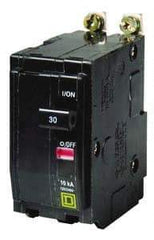 Square D - 10 Amp, 240 VAC, 2 Pole, Bolt On Miniature Circuit Breaker - 14-8 AWG - Caliber Tooling