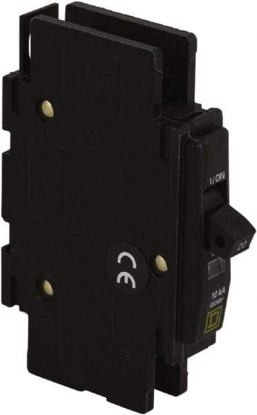 Square D - 20 Amp, 120/240 VAC, 1 Pole, DIN Rail Mounted, Flush Mount, Surface Mount Miniature Circuit Breaker - Thermal Magnetic Trip, 10 kA at 120/240 VAC Breaking Capacity, 14-2 (Aluminum), 14-2 (Copper) AWG, 74mm Deep x 103mm High x 19mm Wide - Caliber Tooling