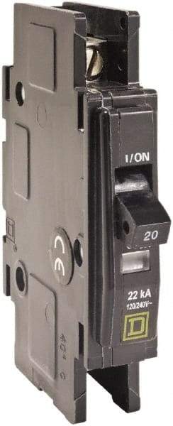 Square D - 40 Amp, 240 VAC, 1 Pole, Panel Mount Miniature Circuit Breaker - 14-2 AWG - Caliber Tooling