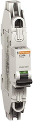 Schneider Electric - 15 Amp, 277 VAC, 1 Pole, Miniature Circuit Breaker - Thermal Magnetic Trip, 10 kA at 277 VAC Breaking Capacity, 74mm Deep x 141mm High x 18mm Wide - Caliber Tooling