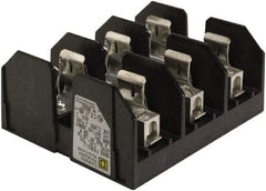 Square D - 3 Pole, 600 Volt, 60 Amp, Surface Mount Fuse Holder - Compatible with J Class Fuse - Caliber Tooling