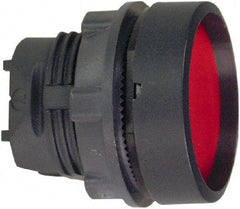 Schneider Electric - 22mm Mount Hole, Flush, Pushbutton Switch Only - Round, Red Pushbutton, Nonilluminated, Maintained (MA) - Caliber Tooling