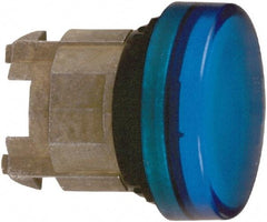 Schneider Electric - Blue Lens Pilot Light - Round Lens, Shock Resistant, Vibration Resistant, Water Resistant - Caliber Tooling