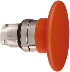 Schneider Electric - 22mm Mount Hole, Extended Mushroom Head, Pushbutton Switch Only - Round, Red Pushbutton, Nonilluminated, Momentary (MO) - Caliber Tooling