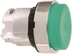 Schneider Electric - 22mm Mount Hole, Extended Straight, Pushbutton Switch Only - Round, Green Pushbutton, Nonilluminated, Momentary (MO) - Caliber Tooling