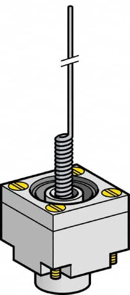 Telemecanique Sensors - 3.7 Inch Long, Limit Switch Head - For Use with ZCK Limit Switches - Caliber Tooling