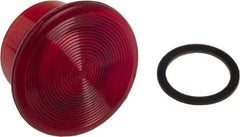 Schneider Electric - Extended Mushroom Head Pushbutton Switch 1-3/8" Knob - Red, Round Button, Illuminated - Caliber Tooling