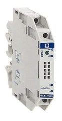 Schneider Electric - 12 Milliamp, NC Configuration, Interface Relay Module - DIN Rail Mount, 23 to 131°F, 24 VDC - Caliber Tooling