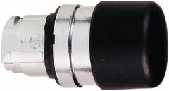 Schneider Electric - 22mm Mount Hole, Extended Mushroom Head, Pushbutton Switch Only - Round, Black Pushbutton, Nonilluminated, Momentary (MO) - Caliber Tooling