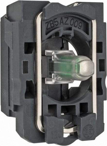 Schneider Electric - 12 V Green Lens LED Indicating Light - Screw Clamp Connector, Vibration Resistant - Caliber Tooling