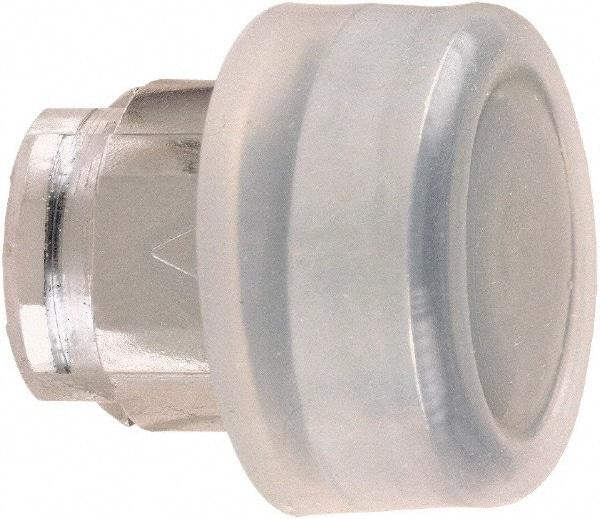 Schneider Electric - 22mm Mount Hole, Flush, Pushbutton Switch Only - Round, Black Pushbutton, Nonilluminated, Momentary (MO), Shock and Vibration Resistant - Caliber Tooling