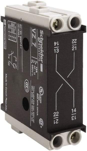 Square D - Starter Auxiliary Contact Block Module - For Use with Tesys Enclosed Starters, VCF & VBF Enclosures - Caliber Tooling