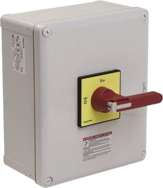 Square D - 3 Phase, 3 Pole, 1 & 12, Enclosed Cam & Disconnect Switch - PVC - Caliber Tooling